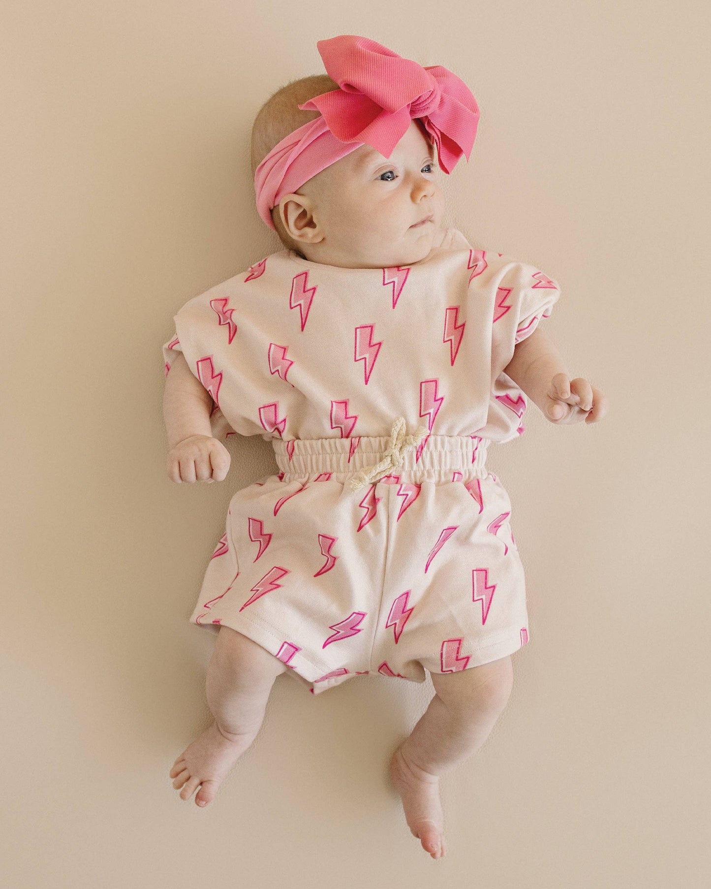 Shorts Set | Pink Bolts
