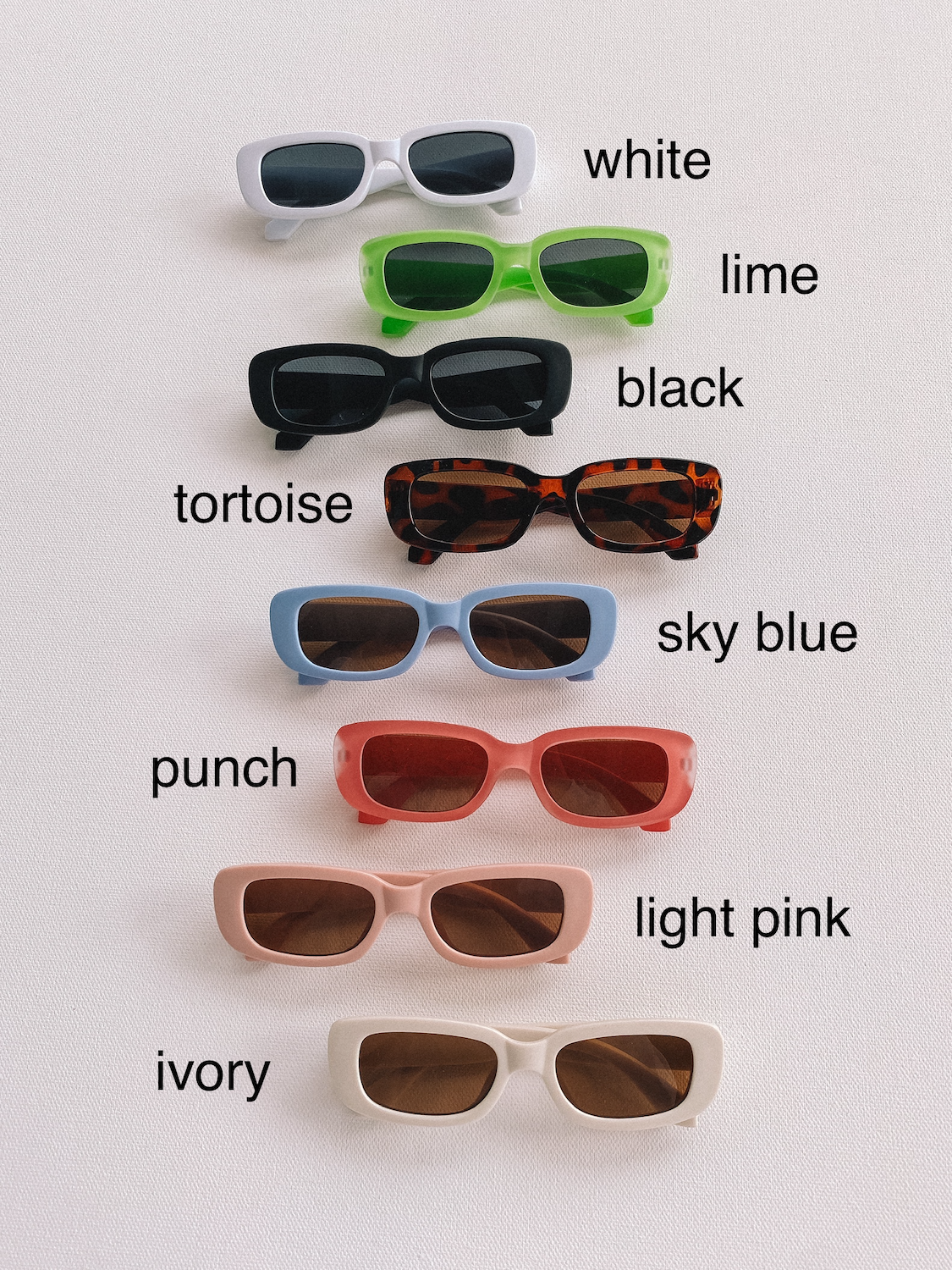 90s sunnies: Ivory